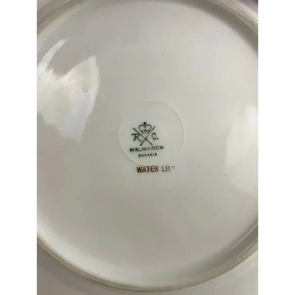 VTG Lot of 3 Mismatched Dinner Appetizer Plates Porcelain Floral Bavaria - Picture 9 of 16